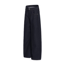 Original color denim straight leg pants