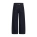 Original color denim straight leg pants