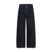 Original color denim straight leg pants