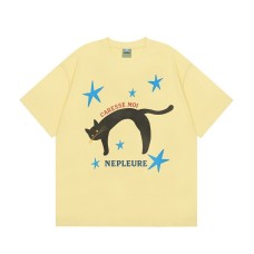 Short Sleeve T-Shirt for Women Couple Casual Pure Cotton Round Neck 