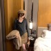 Unique Half-Button Silver-Pressed Long Sleeve T-Shirt