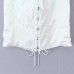 Tie up neck hanging small top