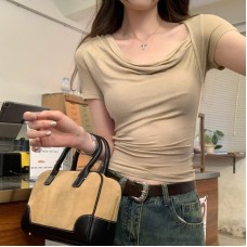 Rayon Summer Off-Shoulder Sleeveless Top Women