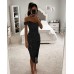 Sparkle Dress with Zipper, Casual Fashion Party Dress,