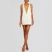 Fashionable Sequin Sleeveless Dress with Loose Fit for Casual Parties  Women's Dress