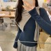 Soft Knit Raglan Sleeve Long Sleeve T-Shirt 