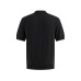 Solid color knitted polo shirt Solid color knitted polo shirt