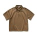Double Layer Collar Vintage Polo Shirt Men's T-Shirt Loose Fit Summer Casual Turn-down Collar Short Sleeve