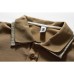 Double Layer Collar Vintage Polo Shirt Men's T-Shirt Loose Fit Summer Casual Turn-down Collar Short Sleeve