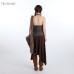 Backless Crop Design Inner Layer or Outer Wear Sleeveless