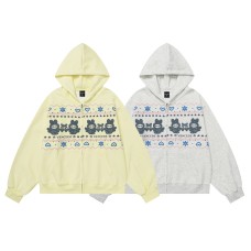 Fair Island Cherry Bear Hoodie Jacket