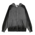 Tie dye willow nail hooded sweatshirt jacket