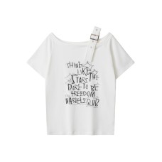 One-Shoulder Asymmetric Sleeveless Top Casual Wear