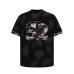 Tie dye dirty short sleeves with waste soilv Tie dye dirty short sleeves with waste soilv