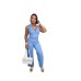 Style Sleeveless Round Neck Women's Clothing Set