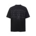Embroidered short sleeves with letter stickers