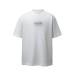 Embroidered short sleeves with letter stickers