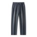 Style Casual Tapered Straight Leg Pants for Men