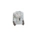 Striped patchwork contrasting long sleeved women