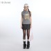 Print Strapless Bow Top for Casual Trendy Sleeveless Crop