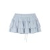 Sports style gray cake short skirt for women