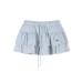 Sports style gray cake short skirt for women