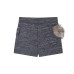 Splicing spicy girl knitted elastic waist shorts for women Splicing spicy girl knitted elastic waist shorts for women