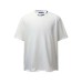 Embroidered letters with cut round neck short sleeves