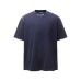 Embroidered letters with cut round neck short sleeves