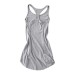 Retro slim fit mid length camisole tank top for women