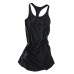 Retro slim fit mid length camisole tank top for women