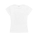Cartoon little girl printed shoulder short sleeved t-shirt