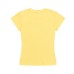 Cartoon little girl printed shoulder short sleeved t-shirt