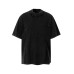 Washing water making old holes irregular curves splicing short sleeves