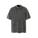 Washing water making old holes irregular curves splicing short sleeves