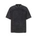 Splicing edge design washing water to make old short sleeves