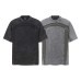 Splicing edge design washing water to make old short sleeves