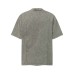 Deconstruction splicing washing water making old short sleeves