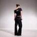 Fish bone slimming and waist pinching spicy girl top