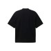 Fake two short sleeves with alphanumeric printing