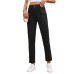 High waisted pocket straight leg pants