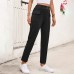 High waisted pocket straight leg pants