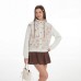 Velvet Stand Collar Cotton Coat Women Patchwork  Quilted Warm Thickened Outerwear