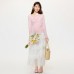 Sweet Pink Elegant Short Sleeve Slim Fit Inner Layer Top Sweet Pink Elegant Short Sleeve Slim Fit Inner Layer Top