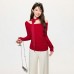 Sweet Pink Elegant Short Sleeve Slim Fit Inner Layer Top Sweet Pink Elegant Short Sleeve Slim Fit Inner Layer Top
