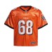 Digital printed mesh patchwork V-neck sports jersey
