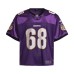 Digital printed mesh patchwork V-neck sports jersey