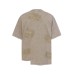 Spray painting washing water making old deconstructing splicing short sleeves