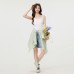 White Lace Trim Strap Top Sleeveless Fitted Inner Wear White Lace Trim Strap Top Sleeveless Fitted Inner Wear