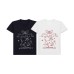 Retro pony print short sleeved women
